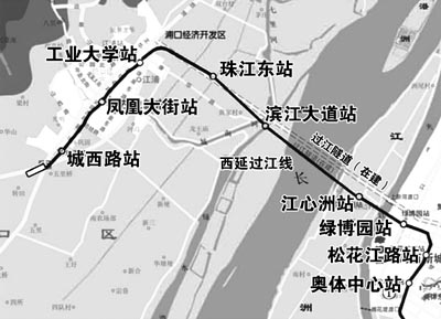 南京:过江地铁有望自城西路站再南延-南京房地