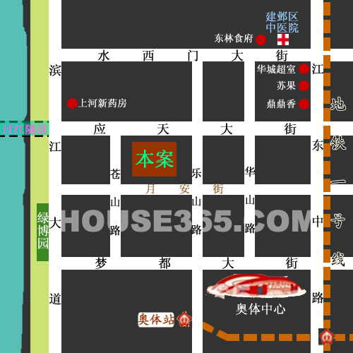 汇锦国际所在区位