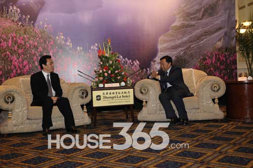 吉林省长王儒林 会晤内地首富许家印-房产资讯