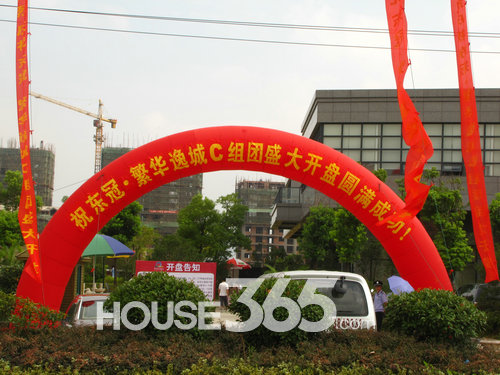 东冠繁华逸城C组团开盘