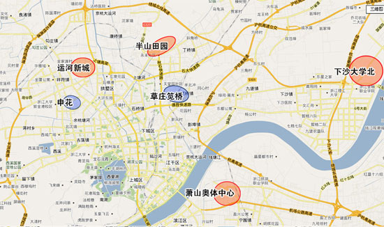 2011年杭州楼市热点会在哪里?