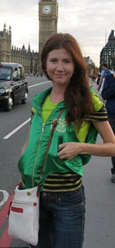 俄罗斯红场阅兵 美女间谍 红鞋抢镜