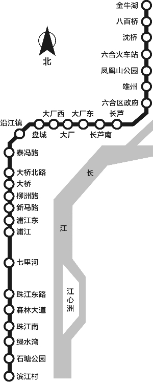 地铁11号线有望年底开建 青奥前通车|站点图-南