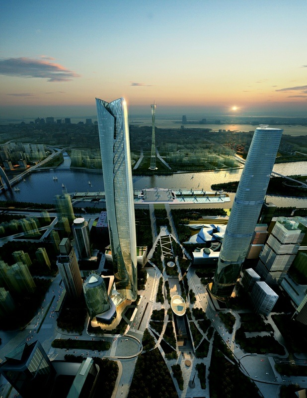 五年后十大高楼排行榜 510米中国尊居第八(组
