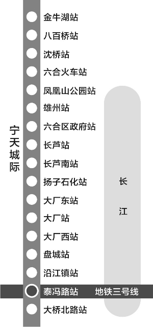 宁天城际计划年底开工 可与地铁3号线无缝换乘