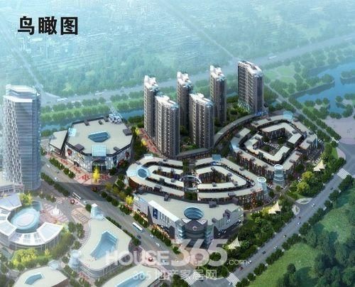 中国汽车零部件全球采购中心一期鸟瞰图  365地产家居网  新闻中心