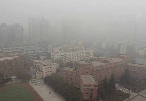 西安昨空气污染指数居全国污染严重城市排行榜