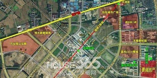 景瑞落子锡东新城,城市从往东看到向东走