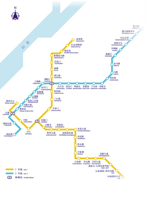 二号线,一号线南延线通车,总里程居全国第四 南京地铁迈入网络化运营